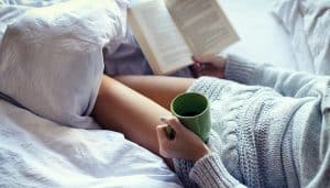 reading in bed