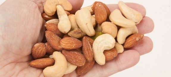 a handful of nuts
