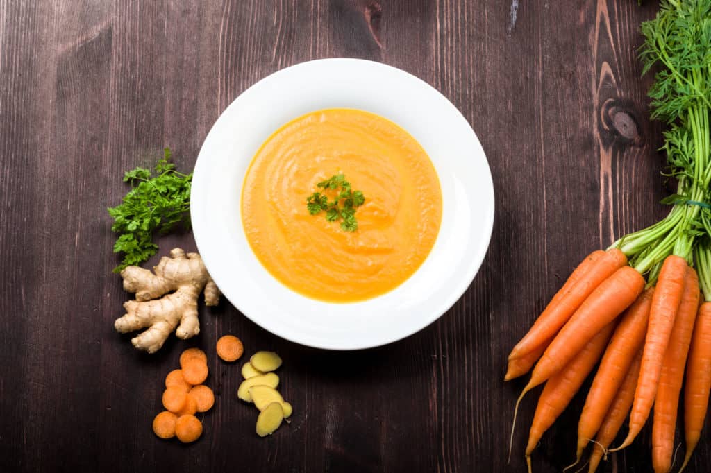 ginger and carrot soup