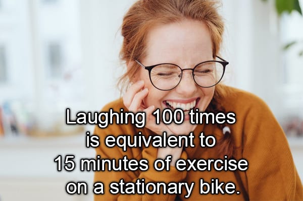 laughing woman