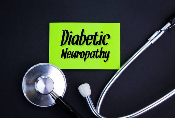 Diabetic-Neuropathy-001-01-1 stethoscope and colored paper with the word Diabetic Neuropathy. concept of medicine and disease people, concept, health, medical, medicine, skin, diabetes, body, care, disease, illness, treatment, text, infection, pain, health care, therapy, diagnosis, typographic, injury, equipment, symptom, word, inflammation, typewriter, symptoms, arthritis, problem, feet, neuron, diabetic, nerve, sprain, peripheral, sensory, toes, numbness, term, medic, neuropathy, terminology, keywords, tingling, type, diabetic neuropathy, extremities, fasciitis, form, mellitus, painful