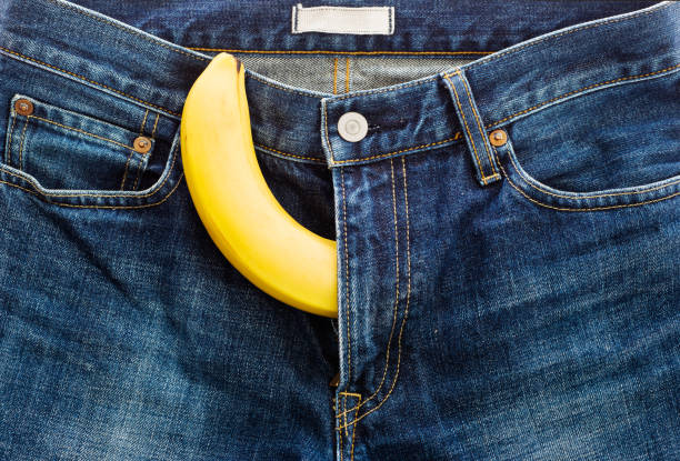 Erectile-Dysfunction-002-3-01 Single banana out of mens jeans