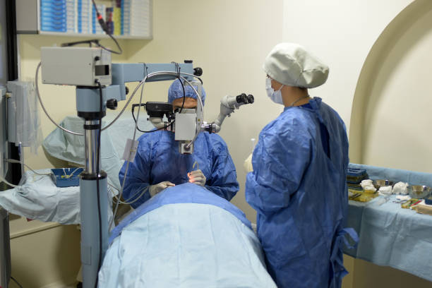 Medical team and nurses in the operating room