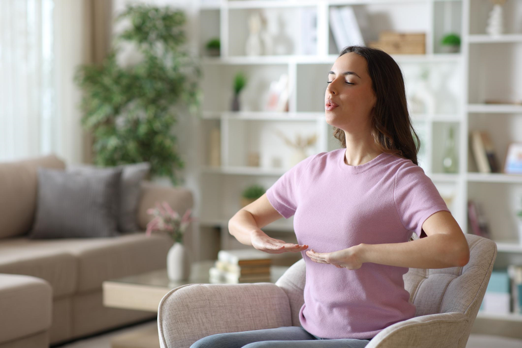 Mindfulness and relaxation as part of a healthy daily routine
