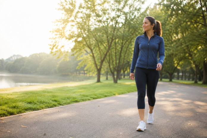 Walking to lose weight