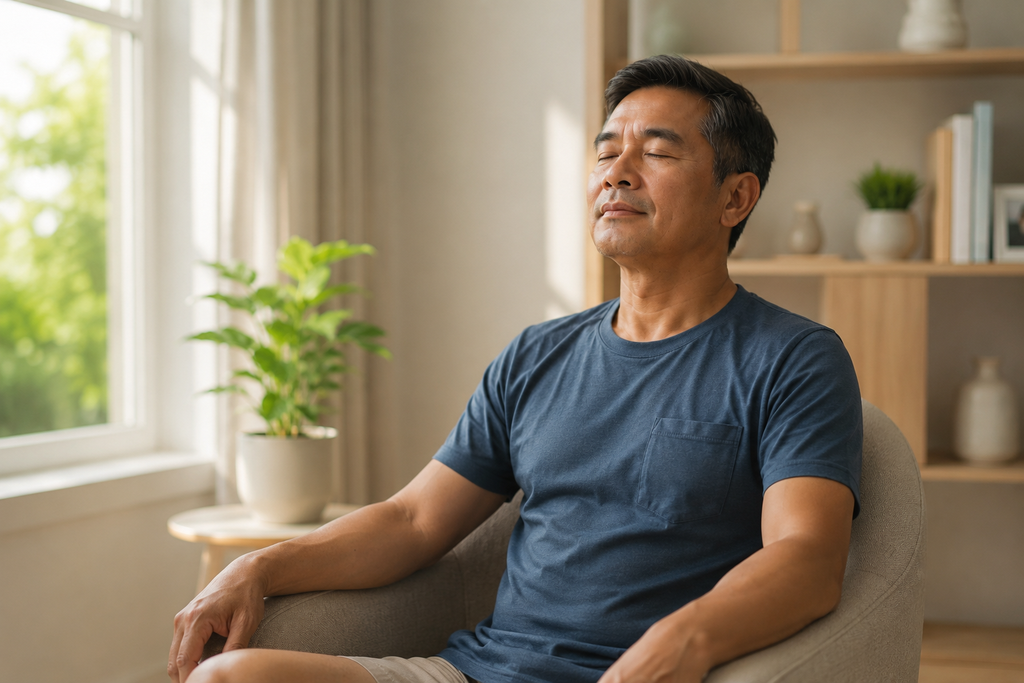 Take Slow, Deep Breaths to relieve stress